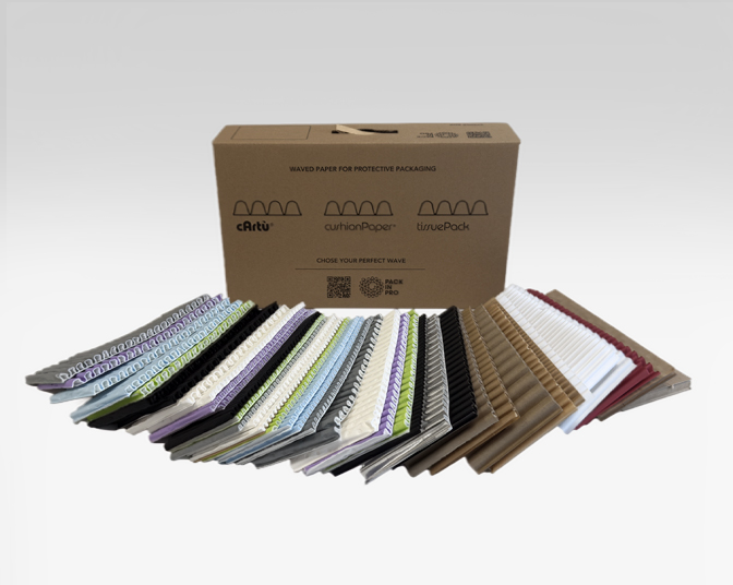 ALL INCLUSIVE Sample Box for Cut&Code – Materiali per imballaggi in bobina